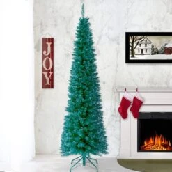 6ft. Unlit Tinsel Artificial Christmas Tree -Northlight Sale Store D252629S 2