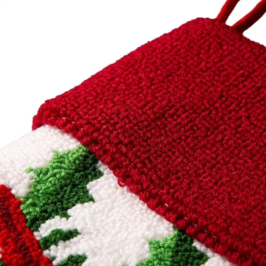 Glitzhome® 21" Cardinal Hooked Stocking 7 Glitzhome® 21" Cardinal Hooked Stocking - Image 7