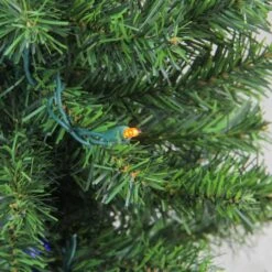 Northlight 24" Pre-Lit Canadian Pine Artificial Christmas Tree, Multicolor Lights 11 Northlight 24" Pre-Lit Canadian Pine Artificial Christmas Tree, Multicolor Lights -Northlight Sale Store D253652S 2