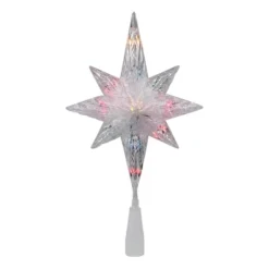 Northlight 11" Lighted Clear Crystal Star Of Bethlehem Tree Topper -Northlight Sale Store D253706S 11