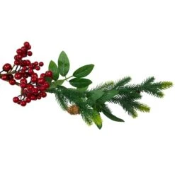 Northlight 5ft. Pre-Decorated Berries & Pinecones Pine Springs Garland -Northlight Sale Store D253712S 14