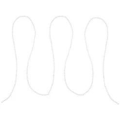 Northlight 100ft. Shiny Clear Iridescent Beaded Garland 12 Northlight 100ft. Shiny Clear Iridescent Beaded Garland -Northlight Sale Store D253716S 12