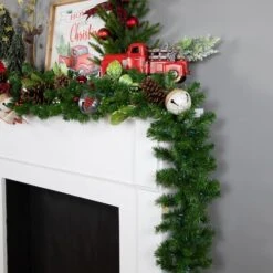 Northlight 9ft. Pre-Lit Multicolor Lighted Oak Creek Pine Garland -Northlight Sale Store D253718S 13