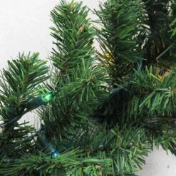 Northlight 9ft. Pre-Lit Multicolor Lighted Oak Creek Pine Garland -Northlight Sale Store D253718S 2