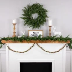 Northlight 5ft. Green & Red Festive Jingle Bell Garland -Northlight Sale Store D253721S 13