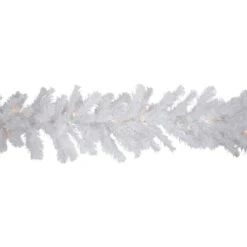 Northlight 9ft. Clear Lighted Snow White Garland -Northlight Sale Store D253722S 14