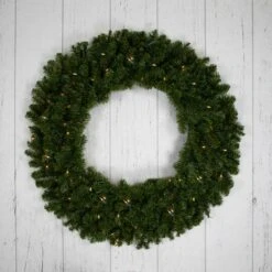 Northlight 3ft. Pre-Lit Canadian Pine Artificial Christmas Wreath -Northlight Sale Store D253739S 15