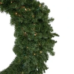 Northlight 4ft. Pre-Lit Canadian Pine Artificial Christmas Wreath 16 Northlight 4ft. Pre-Lit Canadian Pine Artificial Christmas Wreath -Northlight Sale Store D253742S 13