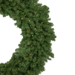 Northlight 5ft. Pre-Lit Commercial Canadian Pine Artificial Christmas Wreath -Northlight Sale Store D253748S 13