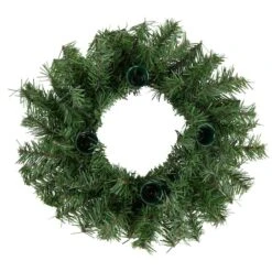 Northlight 12" Pine Artificial Christmas Advent Candle Holder Wreath -Northlight Sale Store D253754S 14
