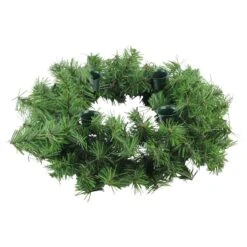 Northlight 12" Pine Artificial Christmas Advent Candle Holder Wreath -Northlight Sale Store D253754S 2