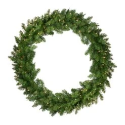 Northlight 4ft. Pre-Lit Eastern Pine Artificial Christmas Wreath
