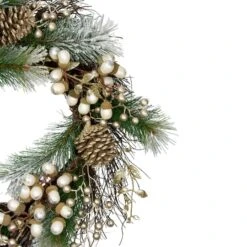 Northlight 22" Acorn, Pinecone & Flocked Pine Needle Wreath 12 Northlight 22" Acorn, Pinecone & Flocked Pine Needle Wreath -Northlight Sale Store D253766S 13