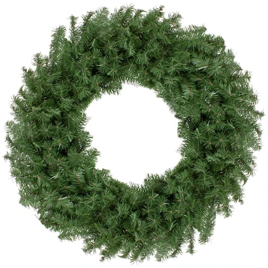 Northlight 24" Canadian Pine Artificial Christmas Wreath 1 Northlight 24" Canadian Pine Artificial Christmas Wreath