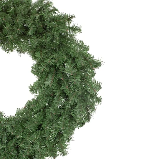 Northlight 24" Canadian Pine Artificial Christmas Wreath 3 Northlight 24" Canadian Pine Artificial Christmas Wreath - Image 3