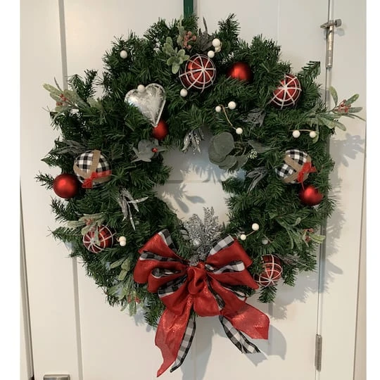 Northlight 2.5ft. Canadian Pine Artificial Christmas Wreath 12 Northlight 2.5ft. Canadian Pine Artificial Christmas Wreath - Image 12