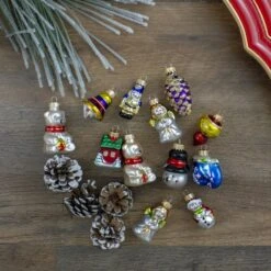 Northlight 12ct. 2.25" 2-Finish Iconic Christmas Figurine Ornaments 11 Northlight 12ct. 2.25" 2-Finish Iconic Christmas Figurine Ornaments -Northlight Sale Store D253788S 13