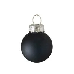 Northlight 9ct. 2.5" Shiny & Matte Black Glass Ball Ornaments 11 Northlight 9ct. 2.5" Shiny & Matte Black Glass Ball Ornaments -Northlight Sale Store D253829S 12