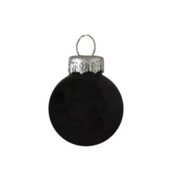 Northlight 9ct. 2.5" Shiny & Matte Black Glass Ball Ornaments 12 Northlight 9ct. 2.5" Shiny & Matte Black Glass Ball Ornaments -Northlight Sale Store D253829S 13