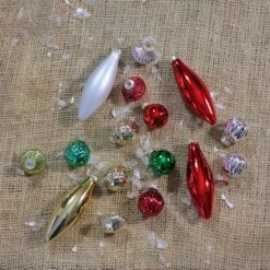 Northlight 16ct. Traditional Glass Finial, Onion & Ball Ornaments 5 Northlight 16ct. Traditional Glass Finial, Onion & Ball Ornaments -Northlight Sale Store D253832S 2