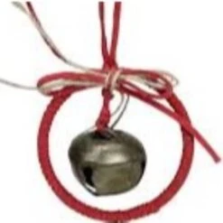 Northlight 11" Red Open Circle With Bow Jingle Bell Ornament -Northlight Sale Store D253851S 12