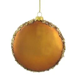 Northlight 4" Joseph, Mary & Baby Jesus Glass Disc Ornament -Northlight Sale Store D253856S 12