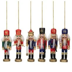 Northlight 6ct. Classic Nutcracker Ornaments -Northlight Sale Store D253857S 11