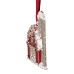 Northlight Red & White Enamel Barn House Ornament -Northlight Sale Store D253858S 13