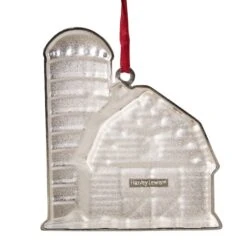 Northlight Red & White Enamel Barn House Ornament -Northlight Sale Store D253858S 14