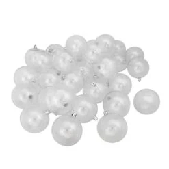 Northlight 32ct. Clear Shatterproof Shiny Christmas Ball Ornaments 9 Northlight 32ct. Clear Shatterproof Shiny Christmas Ball Ornaments -Northlight Sale Store D253863S 11