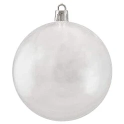 Northlight 32ct. Clear Shatterproof Shiny Christmas Ball Ornaments 11 Northlight 32ct. Clear Shatterproof Shiny Christmas Ball Ornaments -Northlight Sale Store D253863S 13