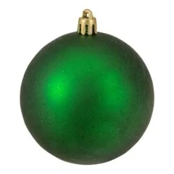 Northlight 32ct. 3.5" Christmas Green Shatterproof 4-Finish Christmas Ball Ornaments -Northlight Sale Store D253868S 15