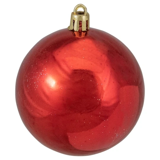 Northlight 16ct. 3" Hot Red Shatterproof 4-Finish Christmas Ball Ornaments 9 Northlight 16ct. 3" Hot Red Shatterproof 4-Finish Christmas Ball Ornaments - Image 9