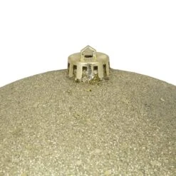 Northlight 10" Gold Holographic Glitter Shatterproof Christmas Ball Ornament 5 Northlight 10" Gold Holographic Glitter Shatterproof Christmas Ball Ornament -Northlight Sale Store D253875S 2