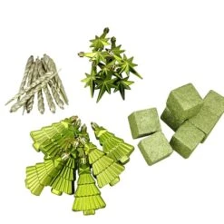 Northlight 125ct. Green Shatterproof 3-Finish Tropical Christmas Ornaments -Northlight Sale Store D253887S 4