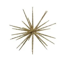 Northlight 12" Shimmering Gold Glitter Starburst Christmas Ornament 11 Northlight 12" Shimmering Gold Glitter Starburst Christmas Ornament -Northlight Sale Store D253896S 11