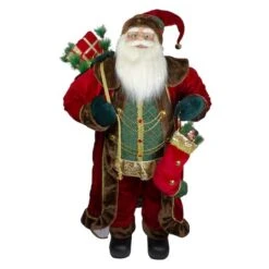 Northlight 4ft. Standing Santa Christmas Figure With Presents -Northlight Sale Store D253946S 11