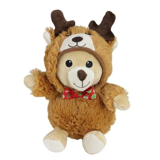 Northlight 8" Teddy Bear Stuffed Animal Figures In Christmas Costumes 6 Northlight 8" Teddy Bear Stuffed Animal Figures In Christmas Costumes - Image 6