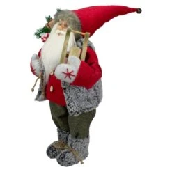 Northlight 18" Standing Santa Christmas Figure Carrying Presents & Sled 14 Northlight 18" Standing Santa Christmas Figure Carrying Presents & Sled -Northlight Sale Store D253955S 14