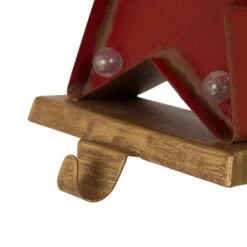 Glitzhome® 7.5" Marquee LED Star Stocking Holder, 2ct. -Northlight Sale Store D254144S 6