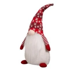 Glitzhome® 24" Red Christmas Gnome Décor Accent -Northlight Sale Store D254167S 3