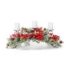 Melrose Red Berry & Frosted Pine Centerpiece