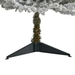 3ft. Pre-Lit Flocked Fraser Fir Artificial Christmas Tree With Warm White LED Lights -Northlight Sale Store D255802S 4