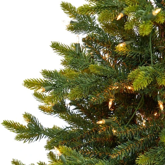 3ft. Pre-Lit North Carolina Fir Artificial Christmas Tree With Clear LED Lights 4 3ft. Pre-Lit North Carolina Fir Artificial Christmas Tree With Clear LED Lights - Image 4
