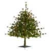 3ft. Pre-Lit Colorado Mountain Pine Artificial Christmas Tree, Clear LED Lights