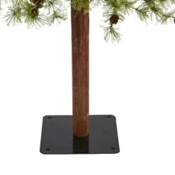 8ft. Pre-Lit Wyoming Alpine Artificial Christmas Tree, Clear LED Lights -Northlight Sale Store D255843S 5