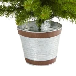 3ft. Pre-Lit Providence Pine Artificial Christmas Tree, Warm White Lights -Northlight Sale Store D255850S 6