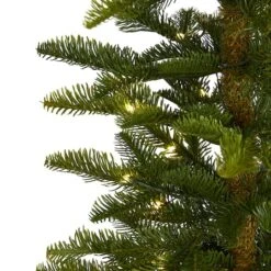 6ft. Pre-Lit Alaskan Alpine Artificial Christmas Tree, Clear LED Lights -Northlight Sale Store D255863S 3