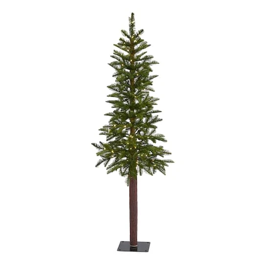 5ft. Pre-Lit Alaskan Alpine Artificial Christmas Tree, Clear LED Lights 2 5ft. Pre-Lit Alaskan Alpine Artificial Christmas Tree, Clear LED Lights - Image 2