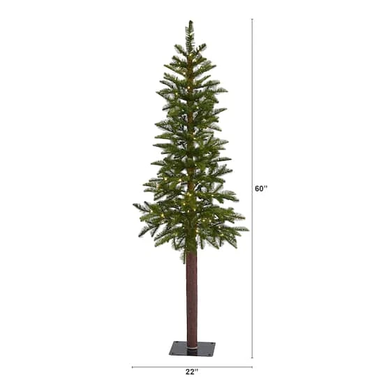 5ft. Pre-Lit Alaskan Alpine Artificial Christmas Tree, Clear LED Lights 7 5ft. Pre-Lit Alaskan Alpine Artificial Christmas Tree, Clear LED Lights - Image 7
